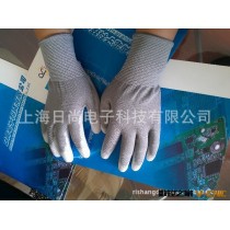 供应碳纤维PU涂掌/涂层手套 作业手套  防护手套 劳保手套