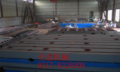 铸铁镗铣床工作台HT200厂家免费提供图纸-河北全意机械